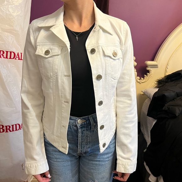 Vintage Gap white Jean jacket - Picture 9 of 10